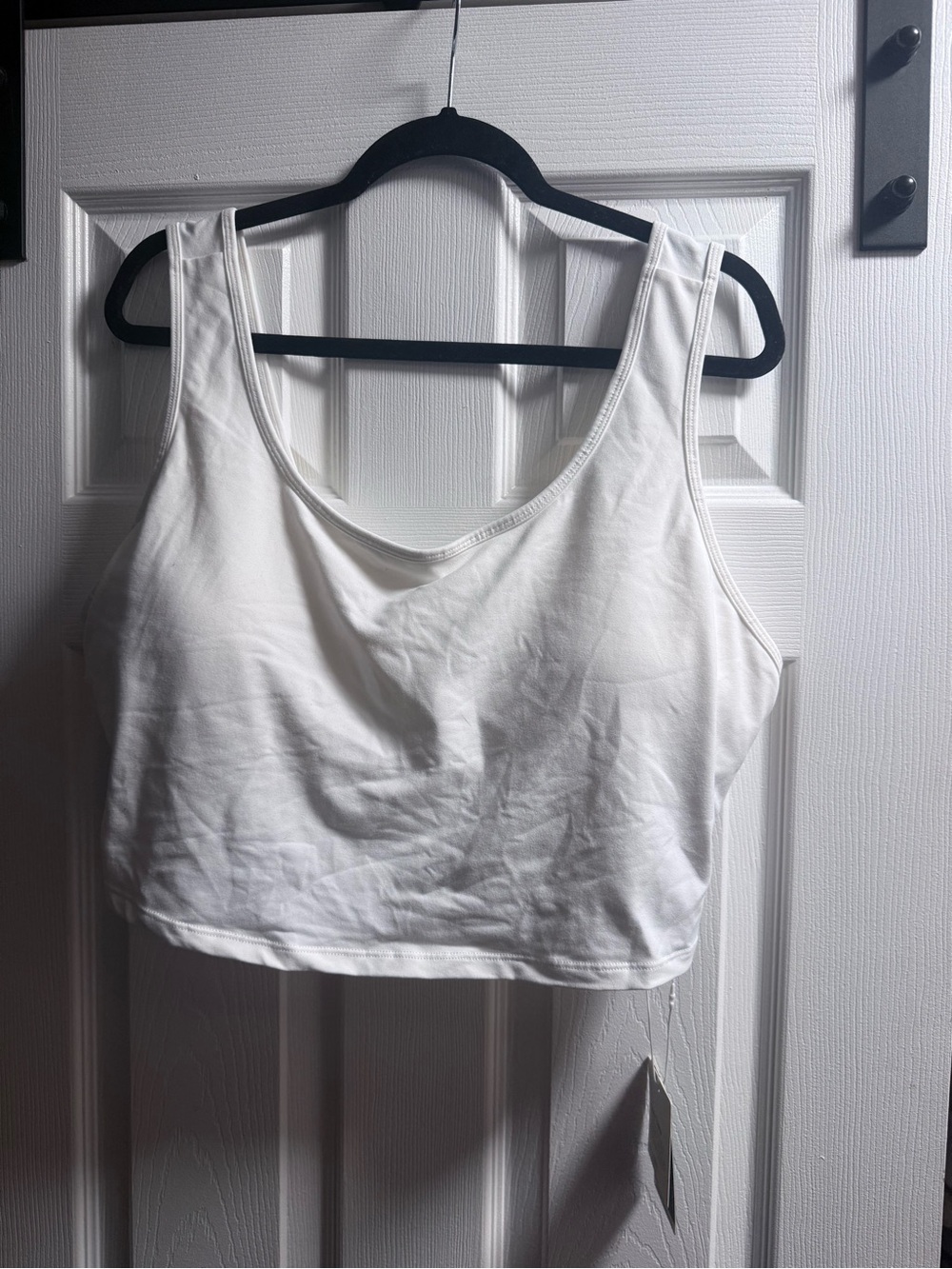 Halara U neck crossover plus size barre ballet dance tank top - 2X